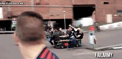 disimulo,disimular,golpe,caida,caer,fail,carrito
