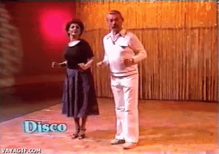 disco,bailar,viejos,70's,party hard