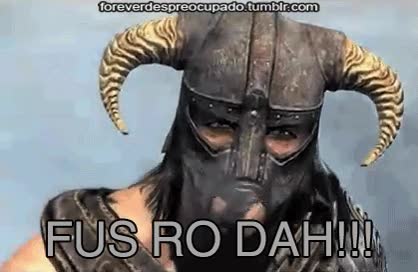 Fus ro dah,Skyrim,Dovahkiin,Niño,Caer