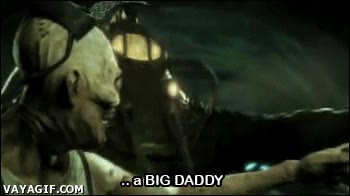 bioshock,little sisters,big daddy,videojuego,monstruo