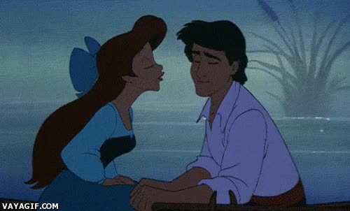 con piernas,la sirenita,chica,rechazar,dibujos animados