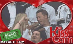 kiss cam,besos,chica,regalar,para todos