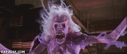 miedo,susto,ghostbusters,cazafantasmas,fantasmas,creepy,demonio,abuela,expresion