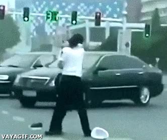 policias,pelea,china,seguridad,trafico