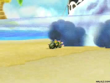 Aquí tienes la prueba, es posible esquivar el caparazón azul volador caparazón azul,mario,koopa,mario kart,billy bala,turbo,seta