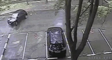 Aparcar,Accidente,Fail,Genius,Coche,Rubia