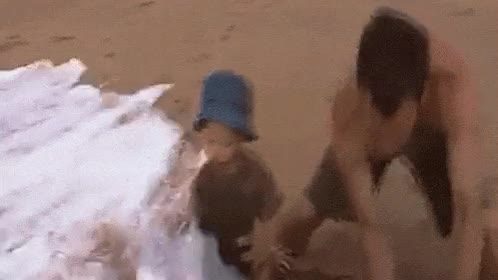 ola,playa,hijo,arena,mar,ni&ntilde;o,padre