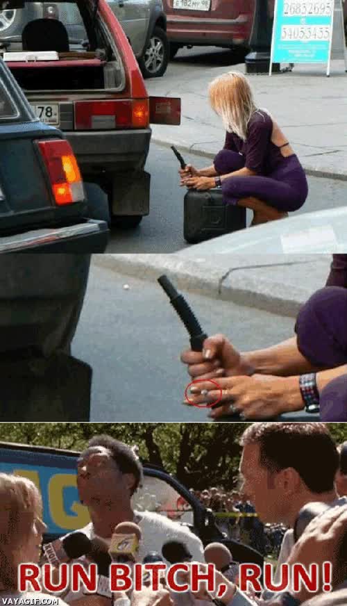 scary movie,cigarrillo,repostar,peligro,run bitch run,gasolinera,corre zorra corre