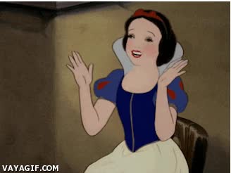 expresión,no te importa,blancanieves,aplaudir,disney