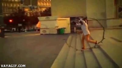 monopatin,rueda,aro,escalera,ciudad,skate,bajar