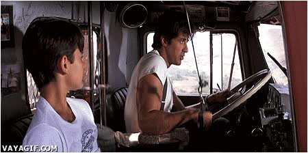 Sylvester Stallone,Pesas,Fuerte,Brazo,Ejercicio,Camionero,Cami&oacute;n,Rocky