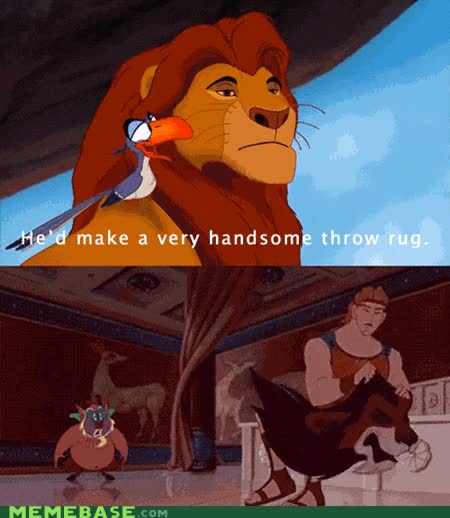 alfombra,enemigo,Mufasa,Scar,premonici&oacute;n,H&eacute;rcules,Zaz&uacute;