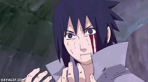 expresion,cani,ortografia,ciego,sangre,ojos,sasuke,naturo,sangrar