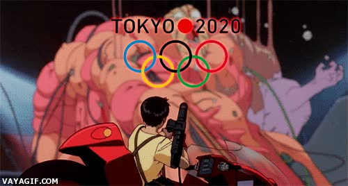 neo tokyo,olimpiadas,tokyo,2020,akira,anime,mosntruo,tentaculos
