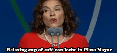 chuck norris,ana botella,patada,tele,fuego,coi,madrid 2020,relaxing cup of cafe con leche