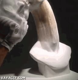 busto,así,estirar,por capas,flexible,escultura,paraonia