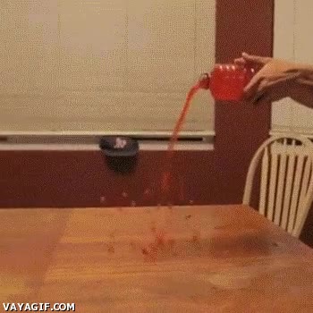 Bebida,Roja,liquido,solido,solidificar,solidificacion