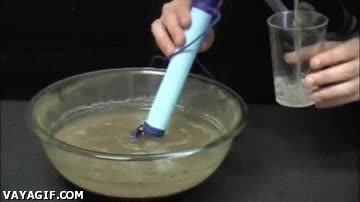 agua sucia,limpia,vaso,tubo,depurar,filtro,bol,potabilizar