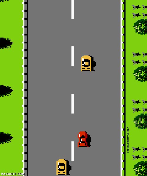 GTA,conducci&oacute;n,prudencia,precauci&oacute;n,road fighter,NES,videojuego