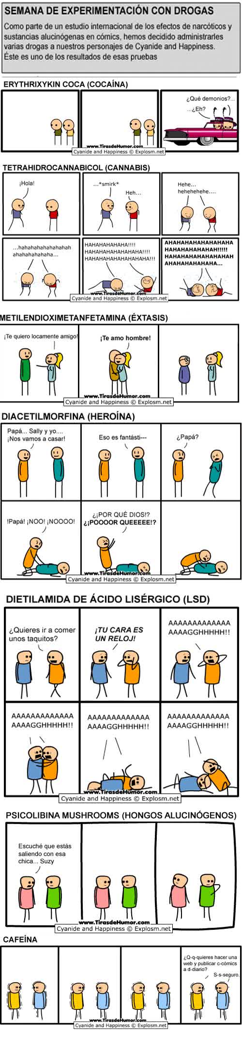 efectos,cyanide and happines,drogas,varios,niños no tomeis drogas
