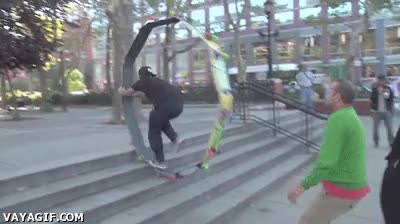 Enlace a Nunca más tendrás problemas para subir escaleras con el skate