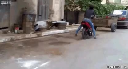 Novato,Practica,Moto,Andar,Montar,Fail,Accidente