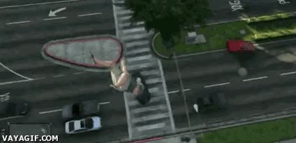 romper,GTA V,explotar,coche,techo,caer,explosion