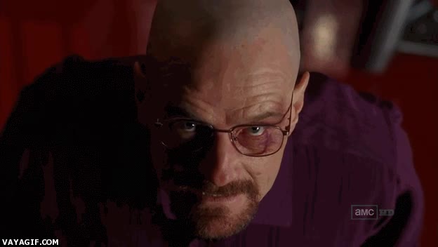 walter white,breaking bad,que te den,peineta,expresion,series mejores,en tu cara
