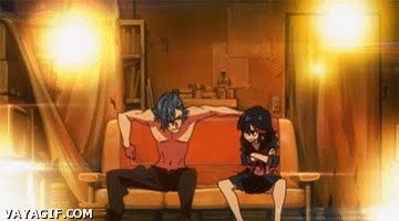 ligar,técnica,acercarse,sofa,anime,expresion