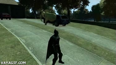mejor voy en coche,elefante,batman,juego,mod,flipar
