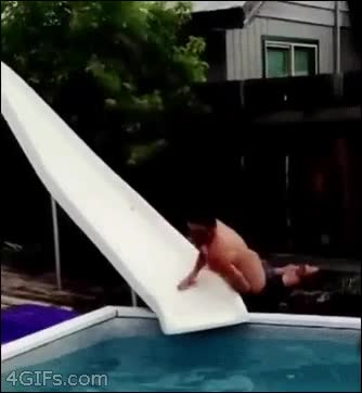 tobogán,morrazo,patético,piscina,por chulo,de boca,fail