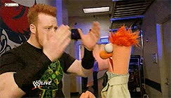 gomina,muppets,wwe,Sheamus,parecido,peinado,peinar
