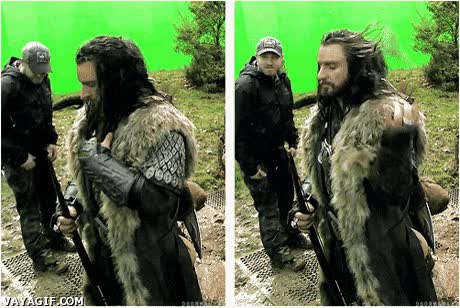 fabulous,el hobbit,pelicula,enano,pelo,pelazo,porque el lo vale