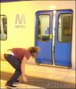 backflip,puerta,metro,mortal hacia atrás,estilo,girar