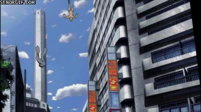 ¿Sabes la expresión: ''Te voy a dar una hostia que te va a faltar cielo para dar vueltas''? desnudar,en pelotas,anime,cielo para dar vueltas,hombre,falcon punch