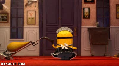 limpiar,casa,gru mi villano favorito,aseo,minion,aspiradora,feel like freddy mercury