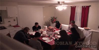 Broma,Pavo,Comida,Explosivo,Explotar,Cena,Familia.,Roman Atwood