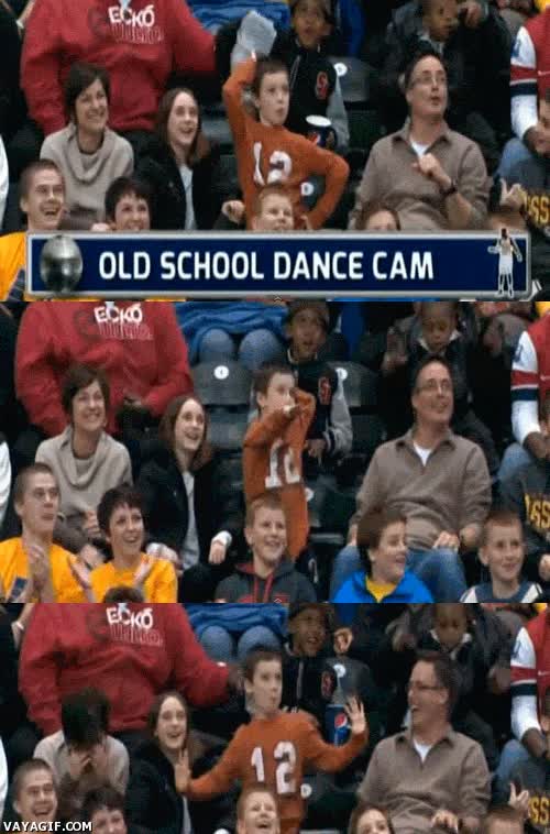 baile,ole,partido,estadio,niño,old school dance cam,baiilar,bailarin