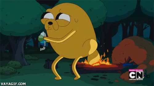 trasero,estirarse,Jake,apagar,fogatas,nalgas innifugas,hora de aventuras