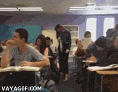 payaso de la clase,estudiantes,peter el anguila