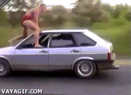 coche,peligroso,acrobacias,negligencia,genius,en calzoncillos