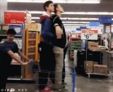 Que bonito,Compras,Carro,Supermercado,Pareja,Titanic
