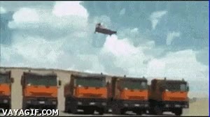 pareja,extremo,salto,pues ponle ruedas,camión,cama,rampa,saltar,camiones