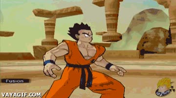 dragon ball z,Fusion,Yamcha,Ten Shin Han,medio calvo