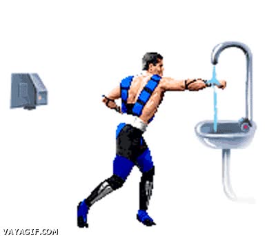 lavado de manos,mortal kombat,personaje,videojuegos,lavar