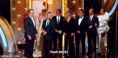 como Bob,Bryan Cranston,Aaron Paul,Breaking Bad,Globos de Oro,actor secundario