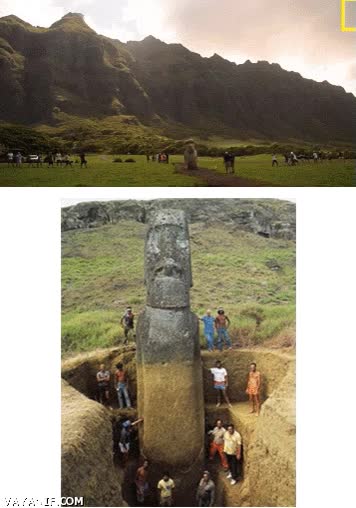 Piedra,Estatua,Isla de Pascua,Caminar,&iquest;Cortada?,moais