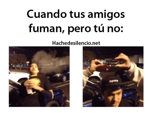 fumar,esquivar,humo,quiero a mis pulmones,amigos