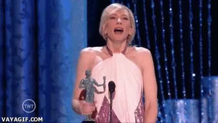 Cate Blanchett,premio,le gusta,muy contenta