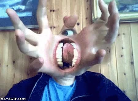 chico,manos,siniestro,WTF,ojo,boca,miedo